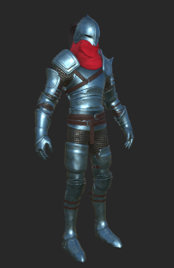 建模师初步做出第一个人物模型，项目...